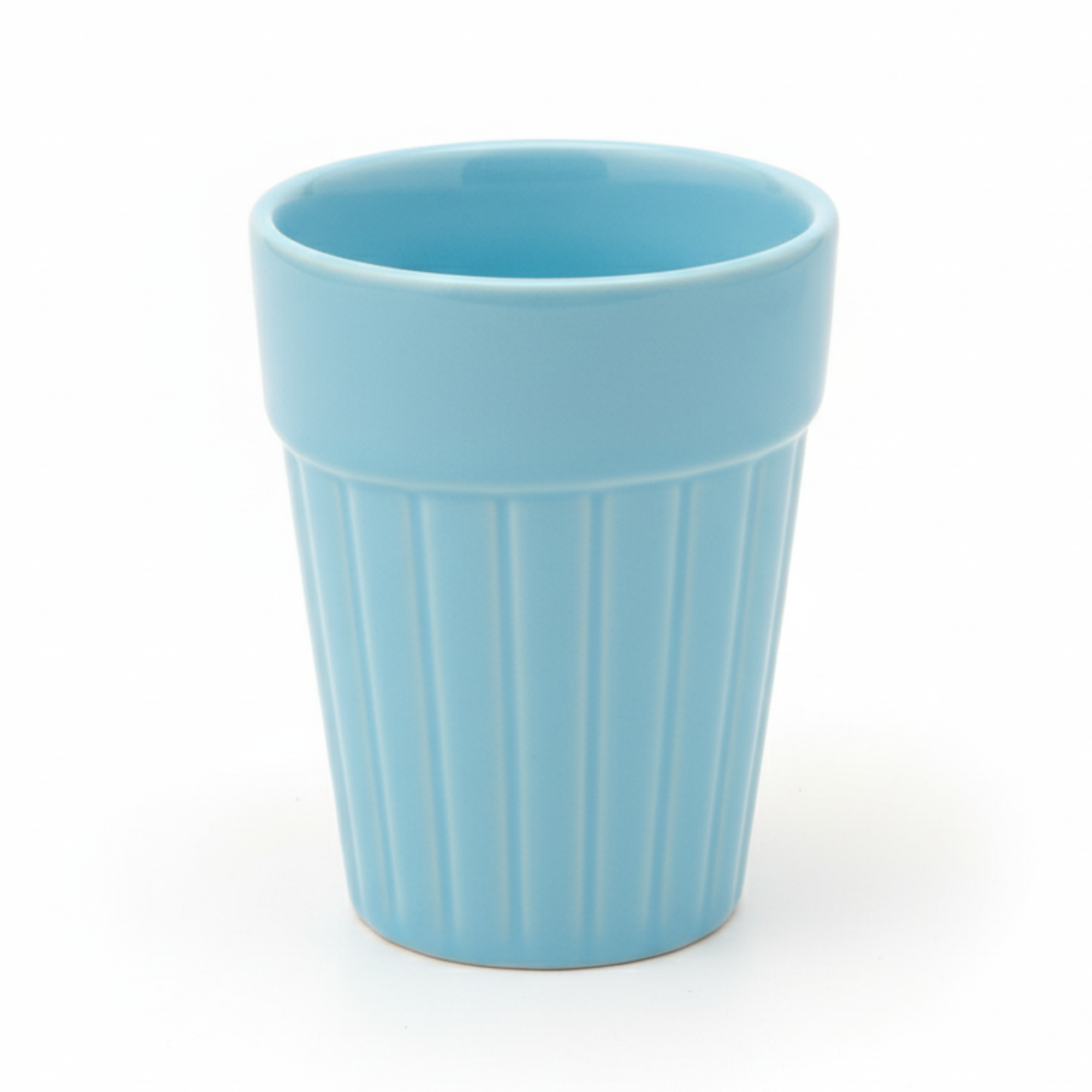 DailyAlley Cutting Chai Glasses with Stand (Set of 6) - 110ml Glass Tea Cups for Home & Office - Colorful Kulhad Chai Cup Dailyalley