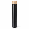 Stainless Steel Slim Water Bottle 250ml, Double Wall Insulated Flask, Leakproof & BPA Free, Matte Finish Travel Bottle for Office, Gym & Daily Use, Compact & Lightweight Design (Black)