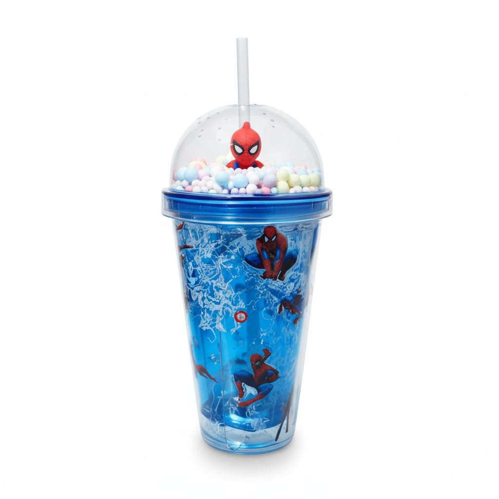 Unleash your powers with the DailyAlley Spider-Man Sipper! This 400ml water bottle is perfect for your little superhero. Dailyalley