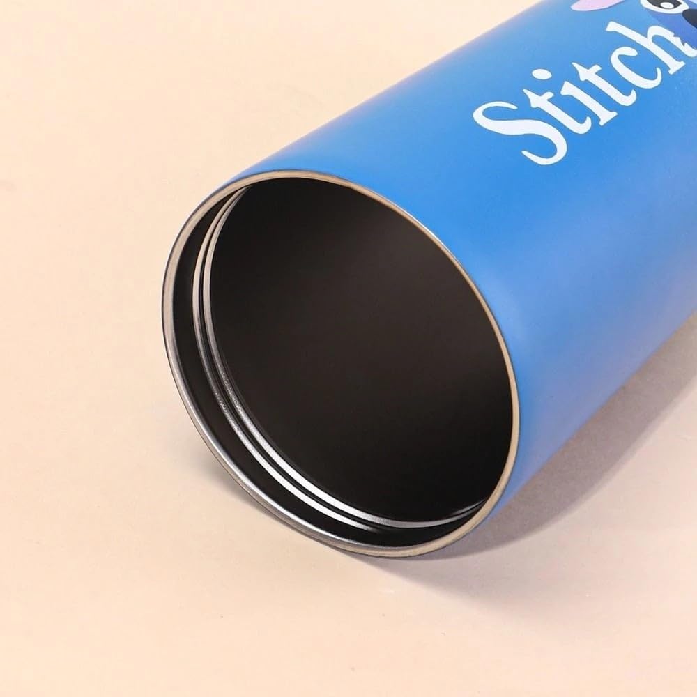 Stainless Steel Water Bottle (710ml) – Luxury & Stylish Tumbler, Leakproof, Portable & Reusable Sipper Bottle for School, College, Office, Gym & Travel (Blue)