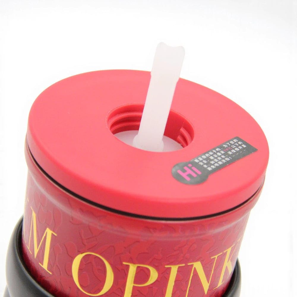 Stainless Steel Water Bottle for Women & Girls (710ml) – Luxury & Stylish Tumbler, Leakproof, Portable & Reusable Sipper Bottle for School, College, Office, Gym & Travel (Red)