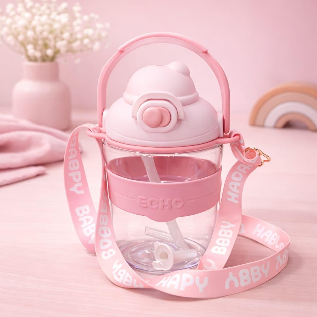 Kaiso Dual Sip Kids Water Bottle with Straw