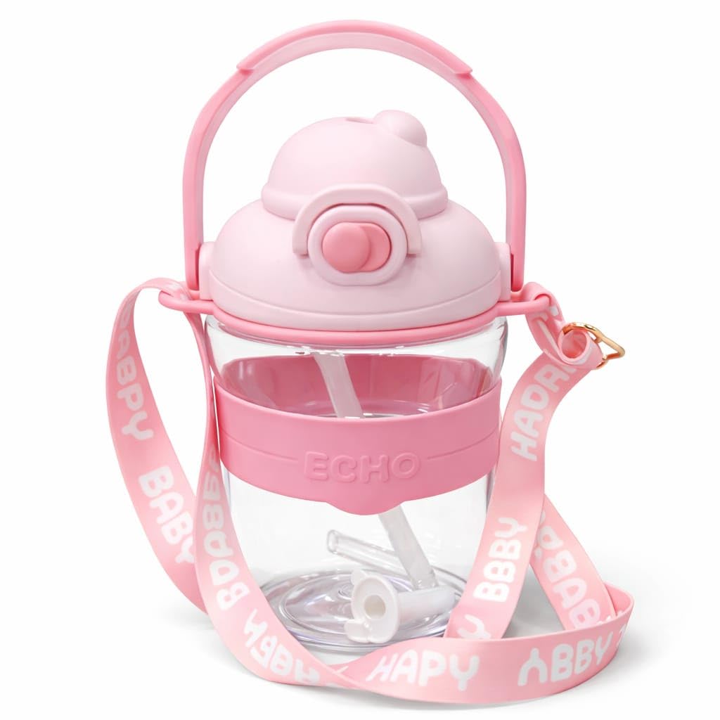 Kaiso Dual Sip Kids Water Bottle with Straw