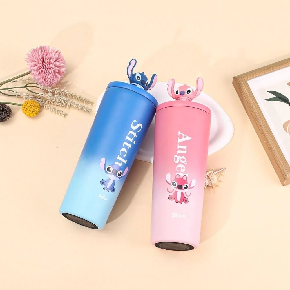Stainless Steel Water Bottle (710ml) – Luxury & Stylish Tumbler, Leakproof, Portable & Reusable Sipper Bottle for School, College, Office, Gym & Travel (Blue)