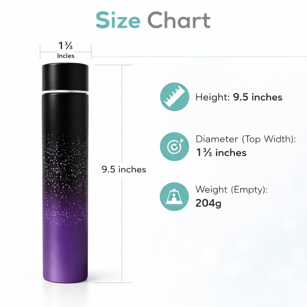 Slim Insulated Bottle 250ml – Stainless Steel Mini Thermos