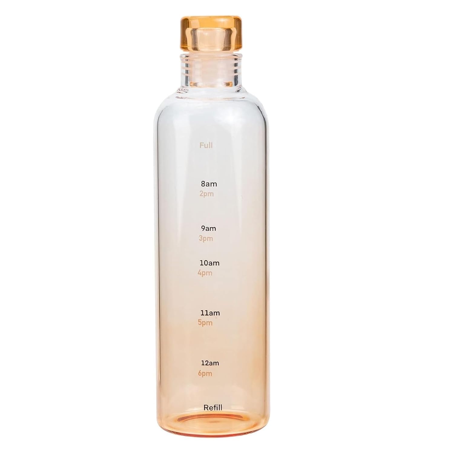 Glass Borosilicate Water Bottle (550ml)