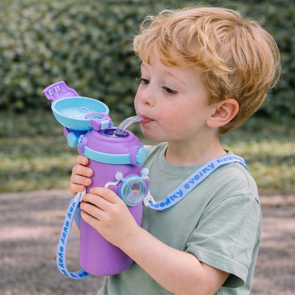 Alien Insulated Water Bottle for Kids 600 ml