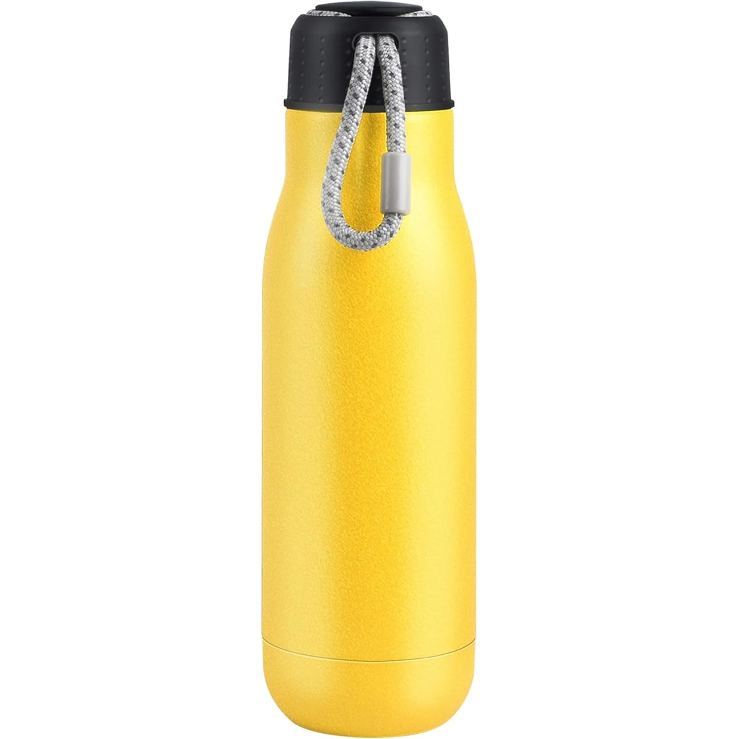 DailyAlley 550ml Insulated Steel Bottle | Hot & Cold Thermos Flask | Leakproof Cap with Carry Loop for Gym, Office & Travel | BPA-Free (Golden) Dailyalley