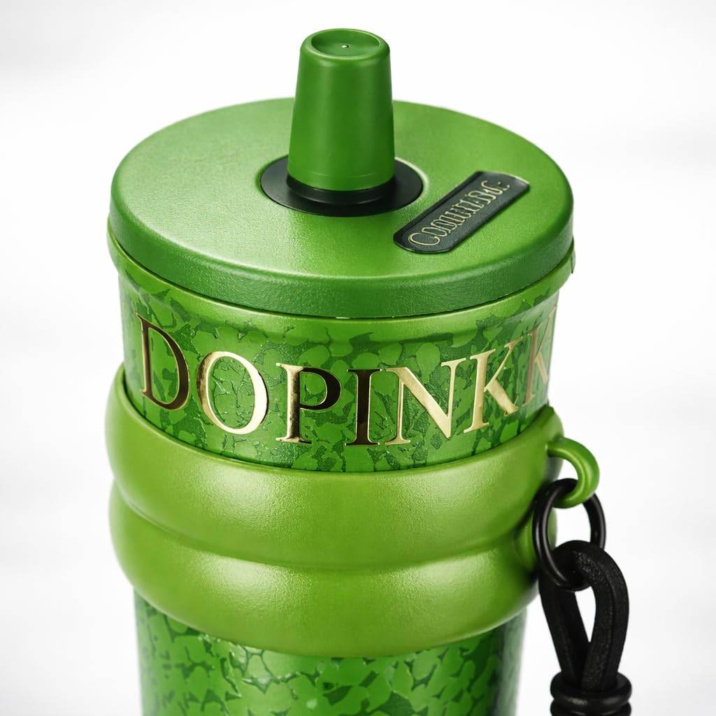 Stainless Steel Water Bottle for Women & Girls (710ml) – Luxury & Stylish Tumbler, Leakproof, Portable & Reusable Sipper Bottle for School, College, Office, Gym & Travel (Green)