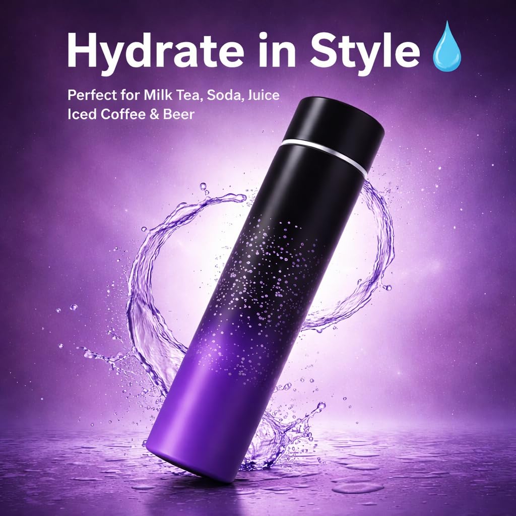 Slim Insulated Bottle 250ml – Stainless Steel Mini Thermos