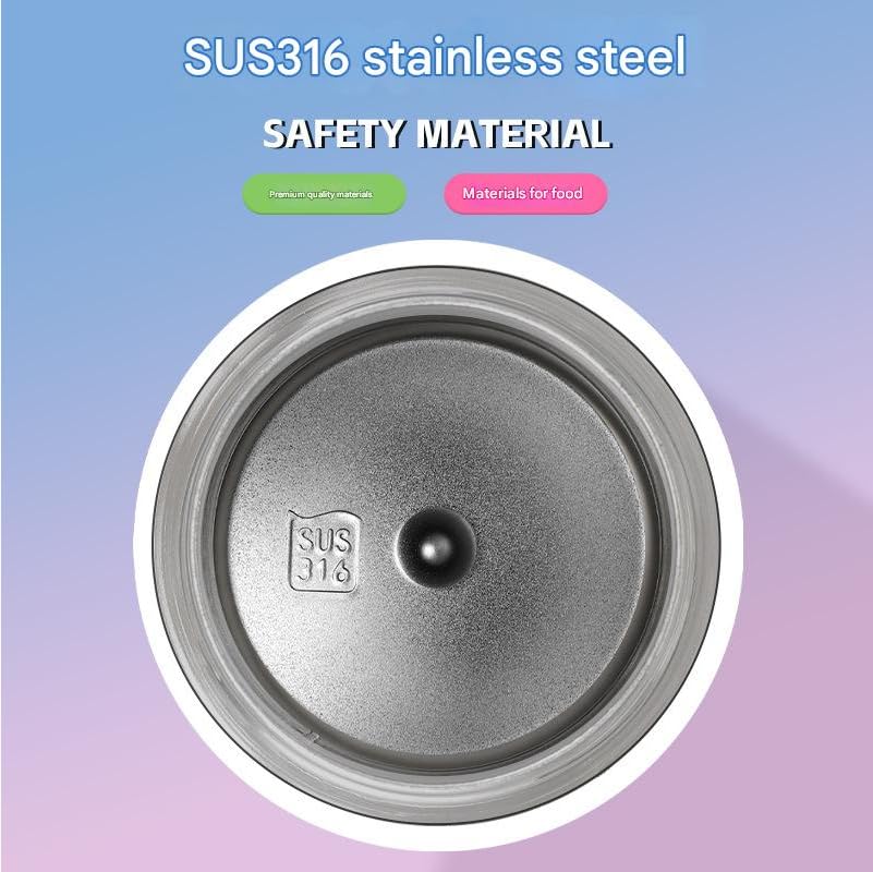 Flower Loop Stainless Steel Water Bottle 450ml