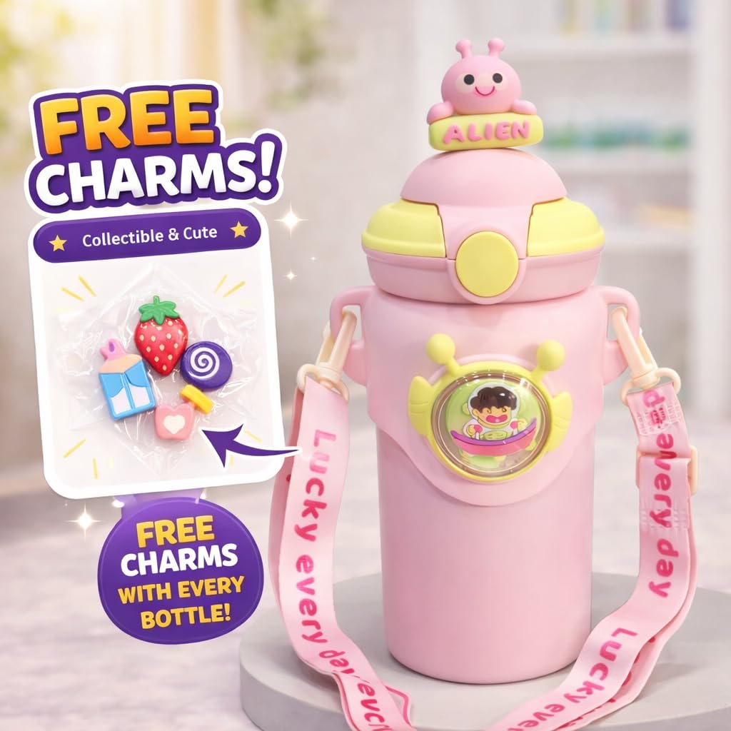 Alien Insulated Water Bottle for Kids 600 ml