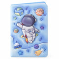 3D Squishy Space Theme Diary for Kids, Boys & Girls, Fancy Notebook for Girls, Cute Soft Touch Diary with 100 Pages, Kids Notepad for School, Personal Notes, Drawing & Writing (Astronaut)