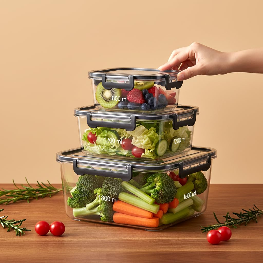 Lunch Box for Kids | Cute Tiffin Box for School | Stainless Steel Box with Leakproof Lid, Sauce Container & Spoon (White Storage Box)