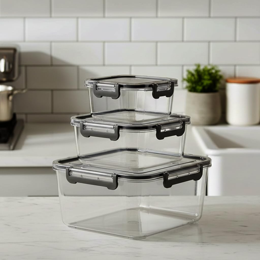 Lunch Box for Kids | Cute Tiffin Box for School | Stainless Steel Box with Leakproof Lid, Sauce Container & Spoon (White Storage Box)