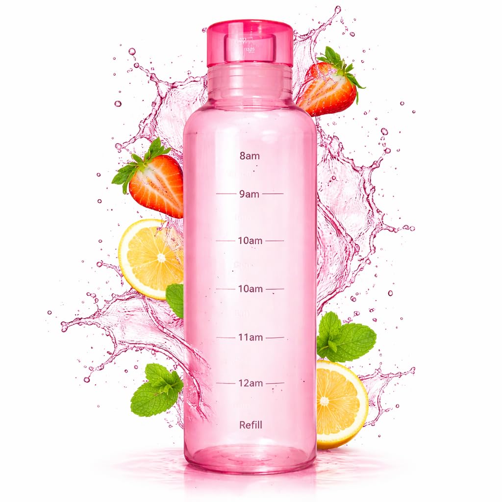 Glass Borosilicate Water Bottle (550ml)