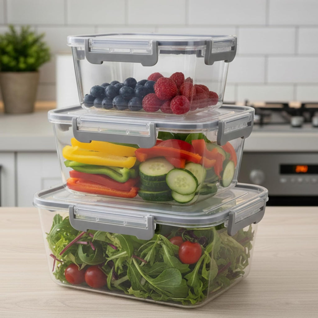 Lunch Box for Kids | Cute Tiffin Box for School | Stainless Steel Box with Leakproof Lid, Sauce Container & Spoon (White Storage Box)