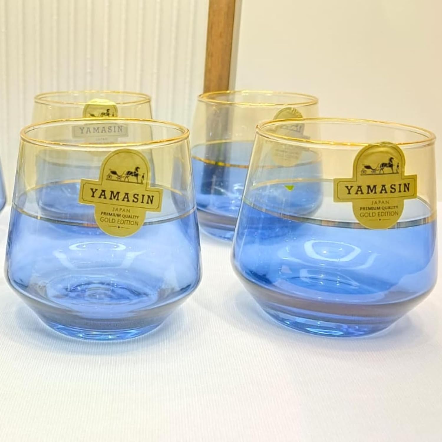 DailyAlley 300ml Whisky Glasses (Set of 6) - Premium, Heavy Base Bar Glassware for Whisky, Scotch, Rum, & Cocktails. Elegant for home & gifting. Dailyalley