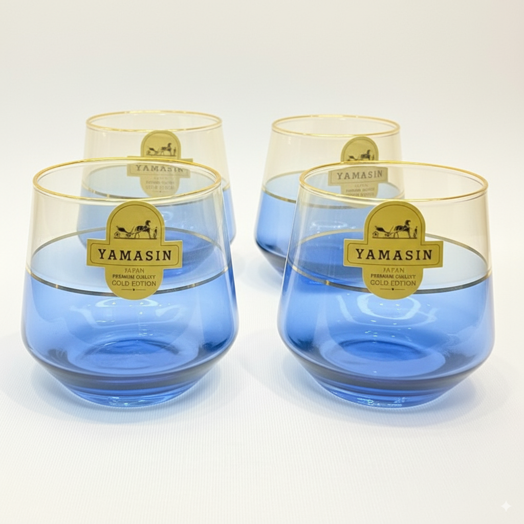 DailyAlley 300ml Whisky Glasses (Set of 6) - Premium, Heavy Base Bar Glassware for Whisky, Scotch, Rum, & Cocktails. Elegant for home & gifting. Dailyalley