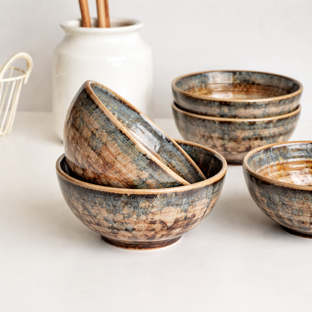 Finish Ceramic Bowl Set Of 4 310ml