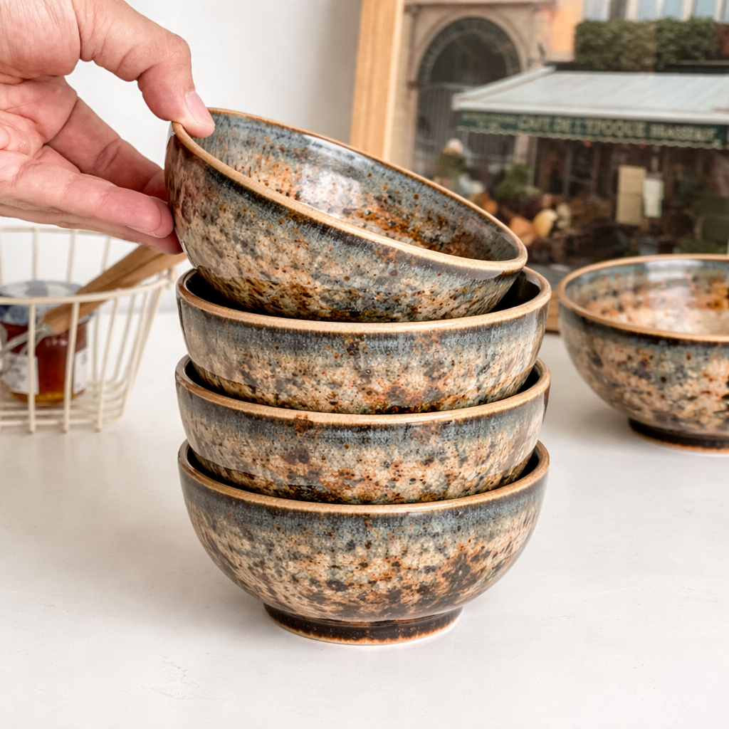 Finish Ceramic Bowl Set Of 4 310ml