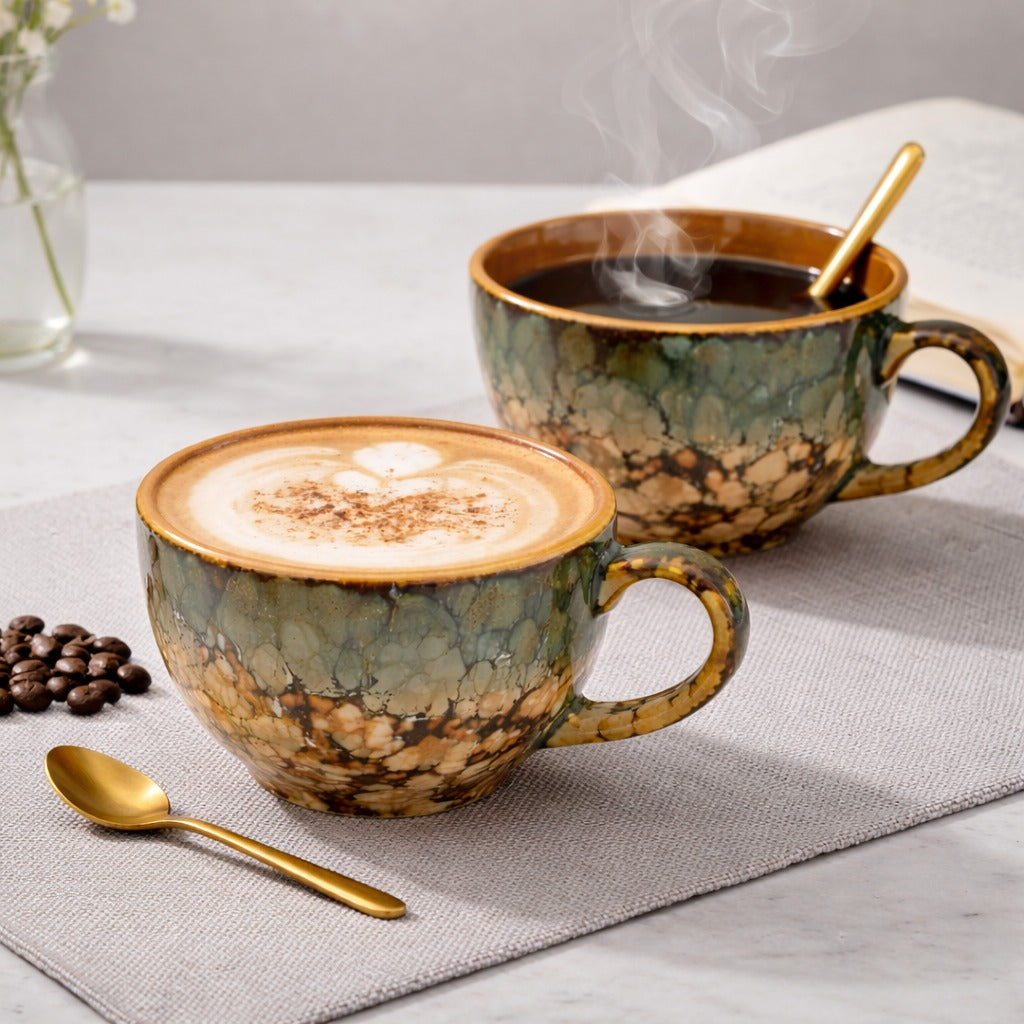 Bowl Shap Cups Set Of 2