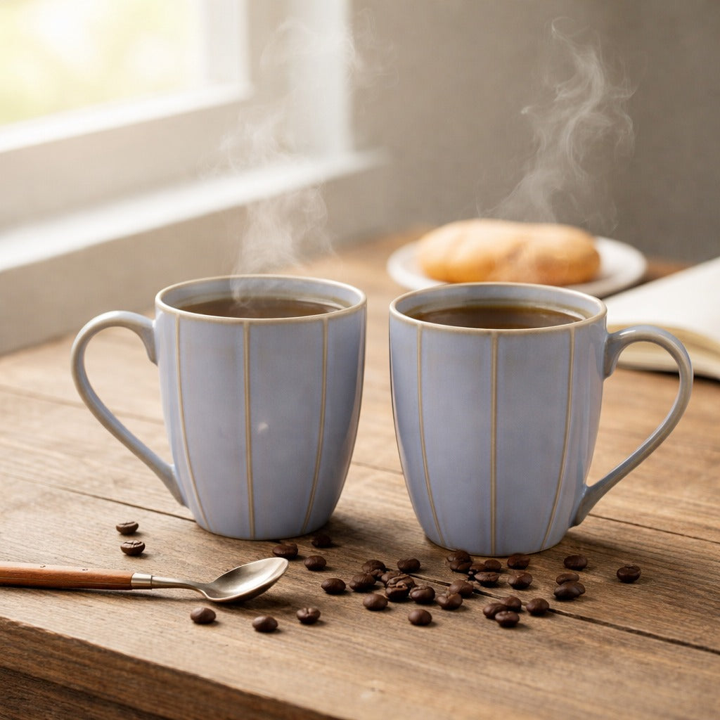 Lovers Cup Gray Set Of 2