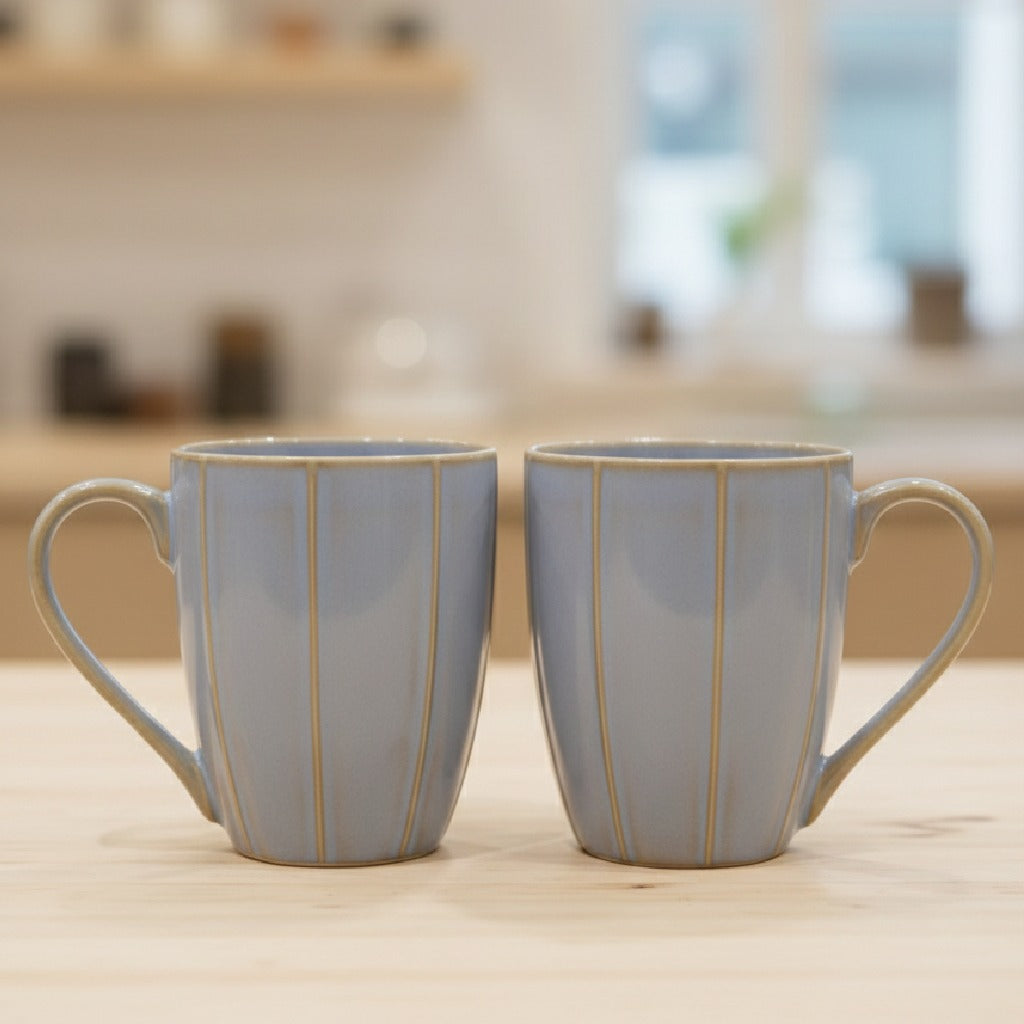 Lovers Cup Gray Set Of 2