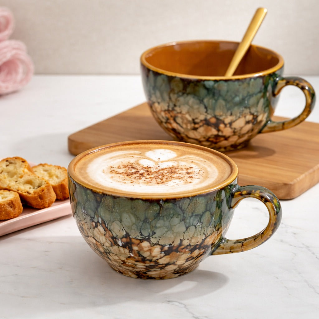 Bowl Shap Cups Set Of 2