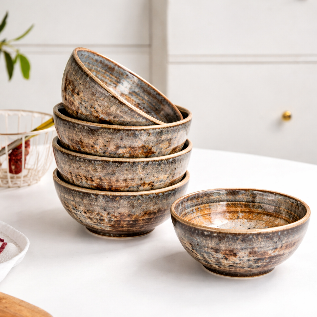 Finish Ceramic Bowl Set Of 4 310ml